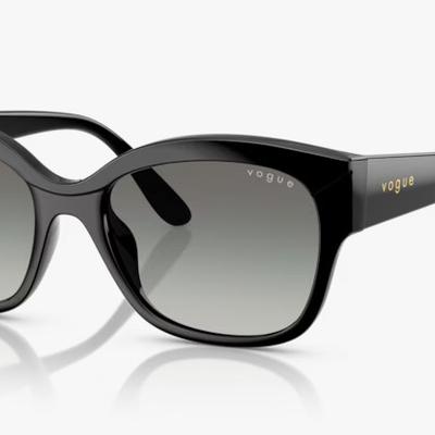 Óculos Solar VOGUE 5638-SU 55-18 W44/11 (Preto Brilhante) 140 2N