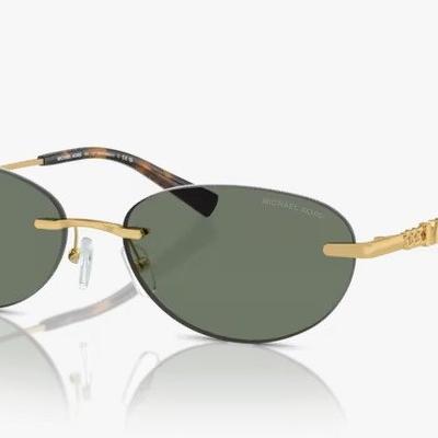 Óculos Solar MICHAEL KORS MK1151 (Manchester) 58-16 18963H (Metal Dourado/G15)