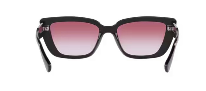 Óculos Solar KIPLING KP 4073 55-18 K643 (Preto Brilhante/Rosa Degradê)