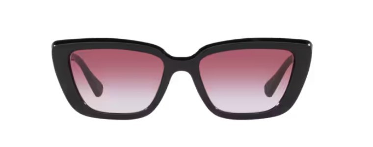 Óculos Solar KIPLING KP 4073 55-18 K643 (Preto Brilhante/Rosa Degradê)