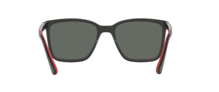 Óculos Solar JEAN MONNIER OJ8 4171 55-18 M680 (Preto Fosco e Vermelho/G15) N097 (Preto Fosco e Azul/Azul) - Preto Fosco e Vermelho