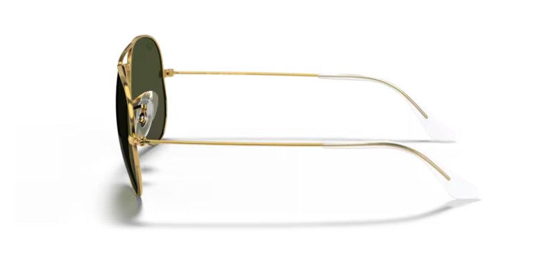 Óculos Solar RAY BAN RB3025L (AVIATOR LARGE METAL) 55-14 W3234 (Metal Dourado/G15) 001/51 (Metal Dourado/Marrom Degradê Antirreflexo) - 
