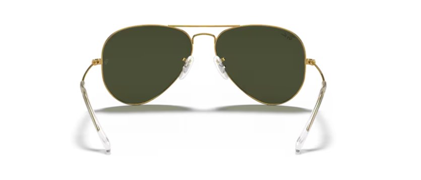 Óculos Solar RAY BAN RB3025L (AVIATOR LARGE METAL) 55-14 W3234 (Metal Dourado/G15) 001/51 (Metal Dourado/Marrom Degradê Antirreflexo) - 