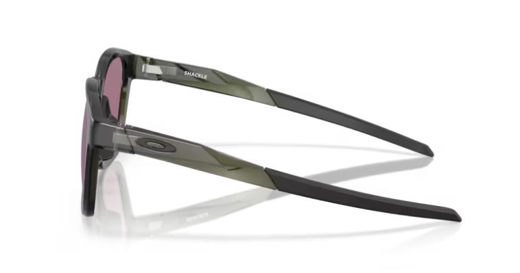 Óculos Solar Esportivo OAKLEY OO9507D (SHACKLE) 52-18 0252 (Nanquim Oliva/Prizm Jade Espelhado Verde)