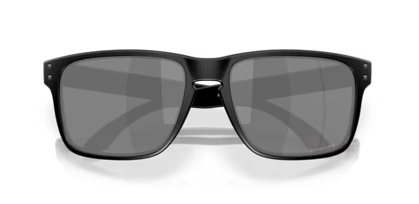 Óculos Solar Esportivo OAKLEY OO9487 (HOLBROOK XXL) 61-18 0261 (Preto Fosco/Prizm Espelhado Prata) -
