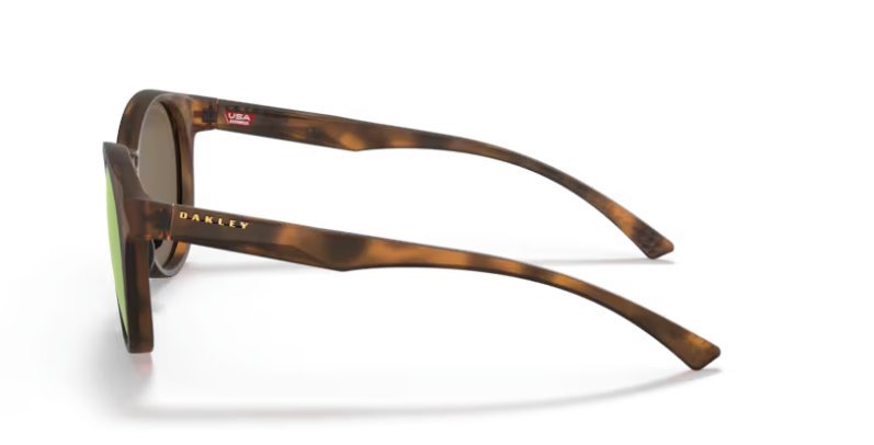 Óculos Solar Esportivo OAKLEY OO9474 (SPINDRIFT) 52-20 0152 (Marrom Fosco Tartaruga/Prizm Espelhado Rosê)