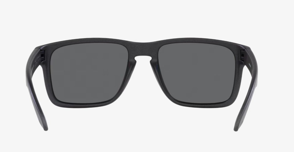 Óculos Solar Esportivo OAKLEY OO9417L (HOLBROOK XL) 59-18 3059 (Acetato Grafite Metálico Fosco/Prizm Polarizado Espelhado Prata)