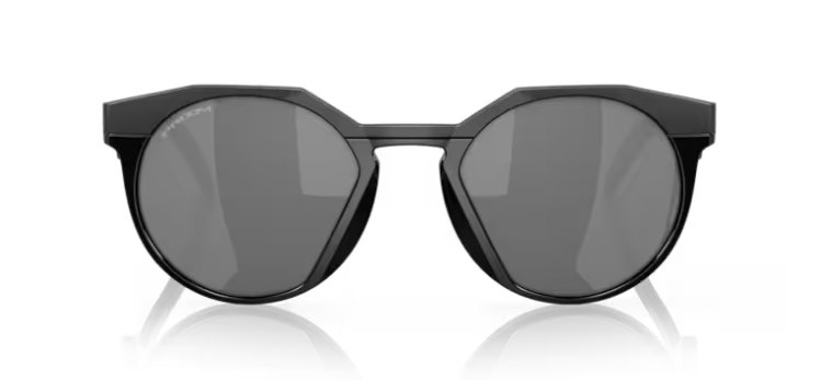 Óculos Solar Esportivo OAKLEY OO9242 (HSTN) 52-21 0152 (Acetato Superior Preto Fosco e Inferior Preto Brilhante/Prizm Espelhado Prata) 0752 (Acetato Superior Marrom Escuro e Inferior Marrom Claro Translúcido/Prizm Marrom) - Preto Superior Fosco e Inferior Brilhante