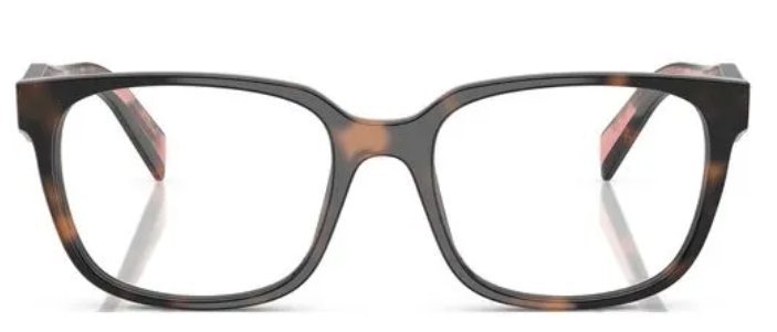 Óculos Receituário PRADA VPR 17Z 54-18 23A-1O1 (Acetato Tartaruga/Hastes Tartaruga e Rosê)