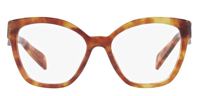 Óculos Receituário PRADA VPR 20Z 54-17 10L-1O1 (Acetato Marrom Mesclado)