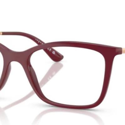 Óculos Receituário VOGUE VO 5563 53-17 2990 (Acetato Caramelo Transparente) 2875 (Acetato Vinho)