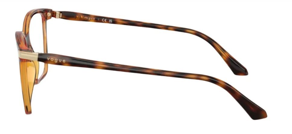 Óculos Receituário VOGUE VO 5654 53-17 W656 (Acetato Marrom Tartaruga)