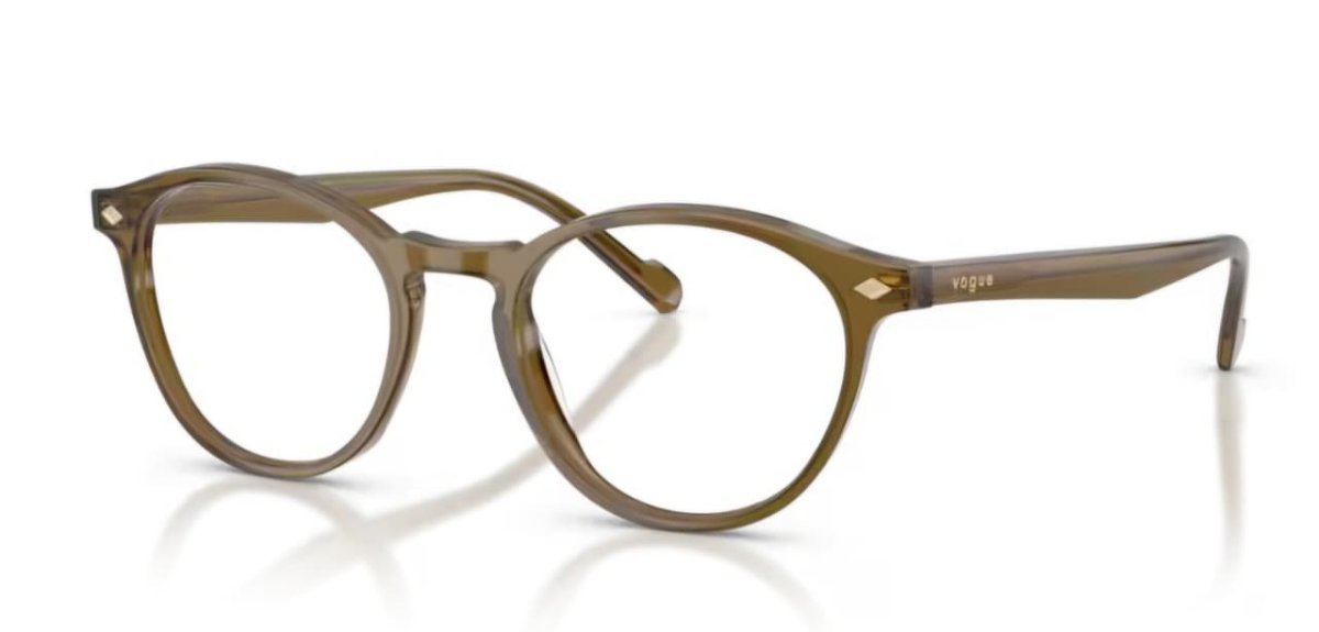 Óculos Receituário VOGUE VO 5326 51-19 3260 (Acetato Verde Oliva)
