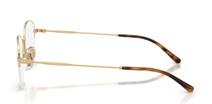 Óculos Receituário VOGUE VO 4357-D 53-18 848 (Metal Fio de Nylon Dourado) 5152 (Metal Fio de Nylon Ouro Rosê) - 