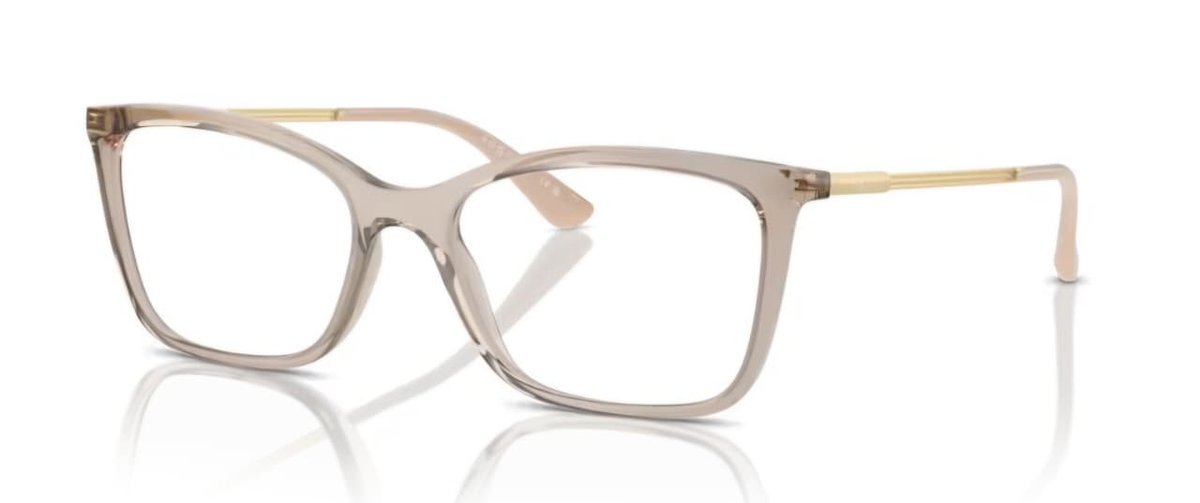 Óculos Receituário VOGUE VO 5563 53-17 2990 (Acetato Caramelo Transparente) 2875 (Acetato Vinho) -